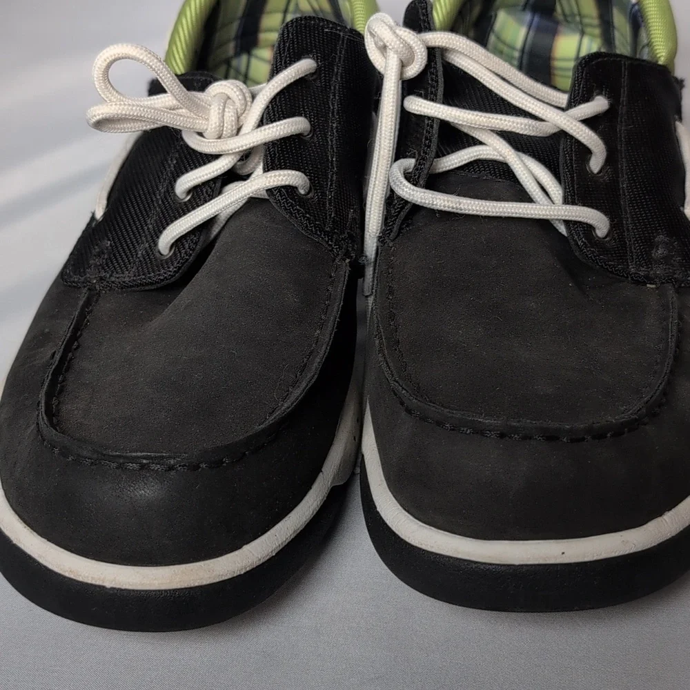 Timberland Green Suede Cruise Master Boat Deck Shoes Men's Size 10.5